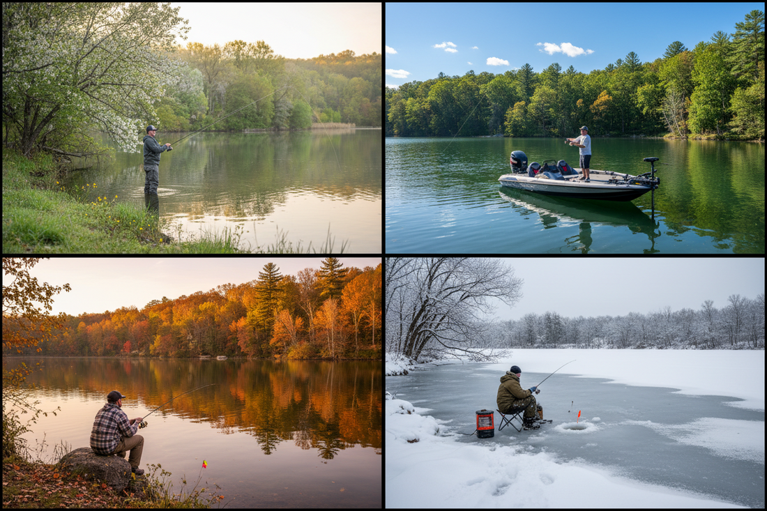 Fishing season dates and freshwater fishing calendar guide