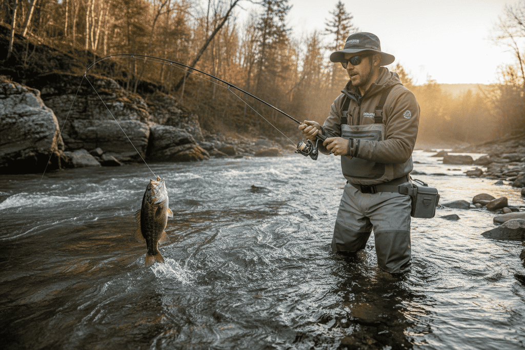 Smallmouth Bass River Fishing: How to Catch More Bass in Current