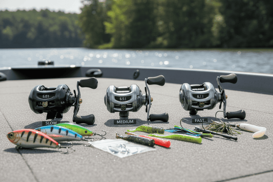 Fishing Reel Gear Ratio Guide: 5.2:1 vs. 6.2:1 vs. 7.1:1 Explained