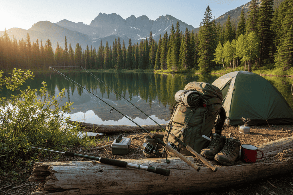 Telescopic Fishing Rod vs. Two-Piece Rod for Camping and Backpacking