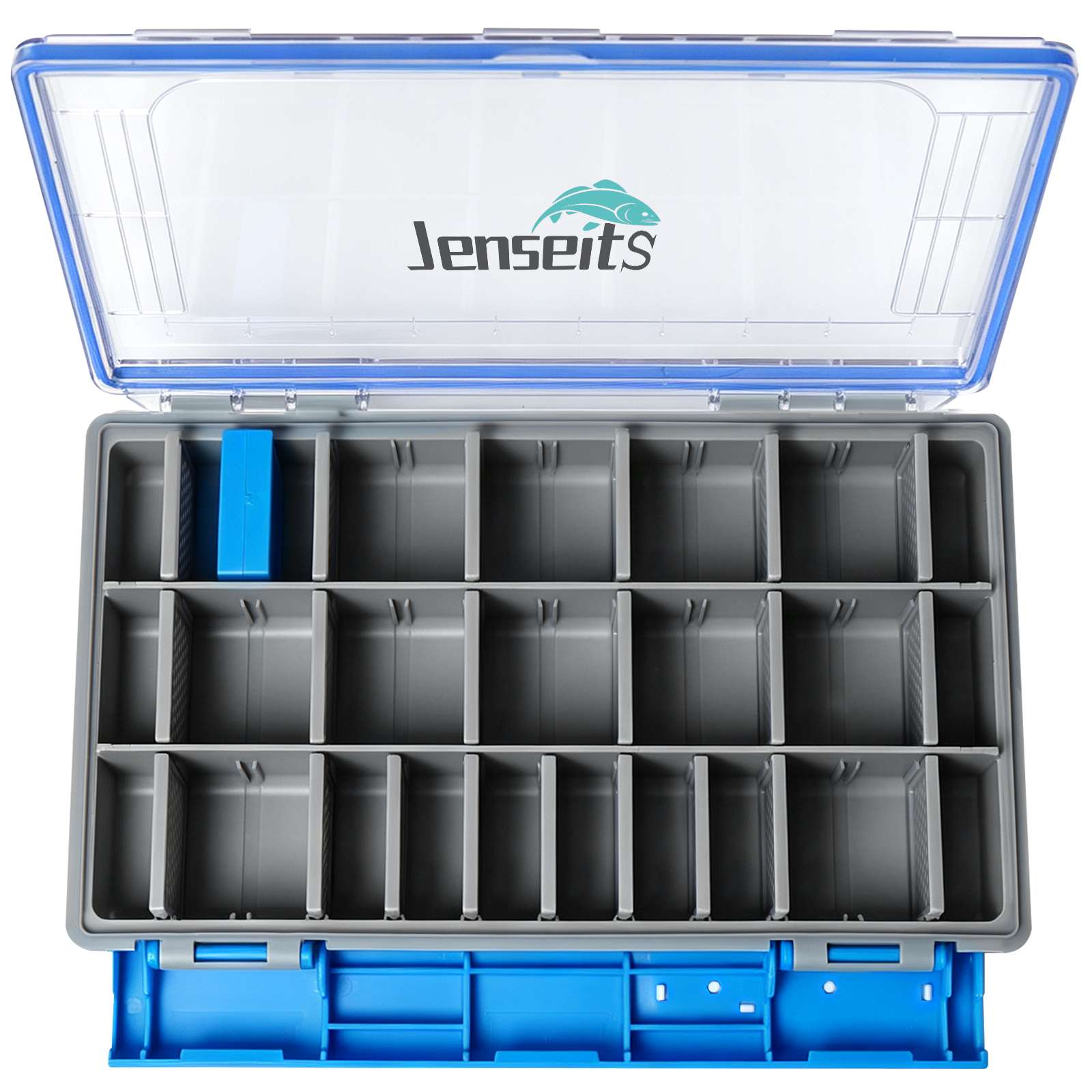 Jenseits Fishing Lure & Tackle Kit – 183/255/422-Piece Sets, Empty Tackle Box Options