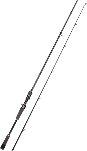 7'0" Medium Power Fast Action Spining & Casting Fishing Rod - 2-Piece, EVA Handle, 6+1 Ceramic Guides | Jenseits