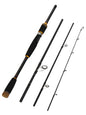 Jenseits Fishing Rods, Carbon Fiber Spinning & Casting Poles, Saltwater Resistant Stainless Steel Guides, Portable 2-Piece/4-Piece/Telescopic Travel Design, Cork/EVA Grip for Bass Trout Inshore