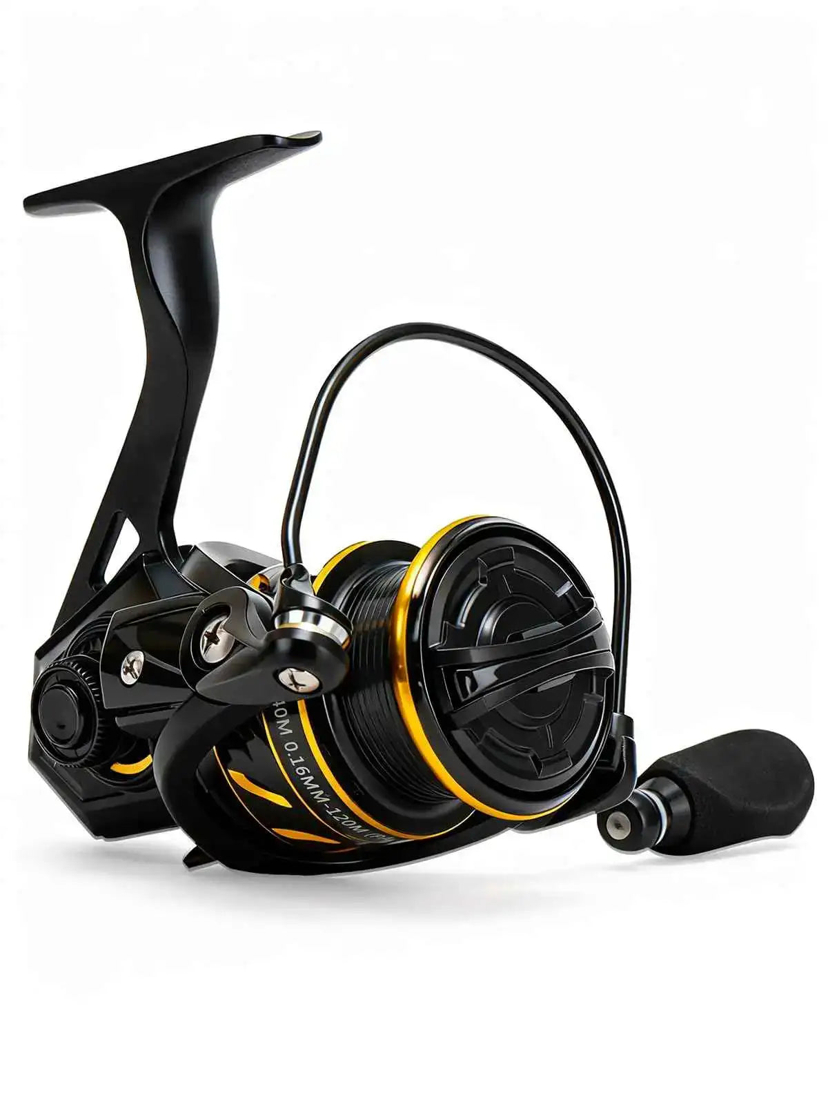LK2000 Spinning Reel - 5.1:1 Gear Ratio, 5+1 Bearings, 18lb Max Drag, 8.9oz, Ambidextrous | Jenseits