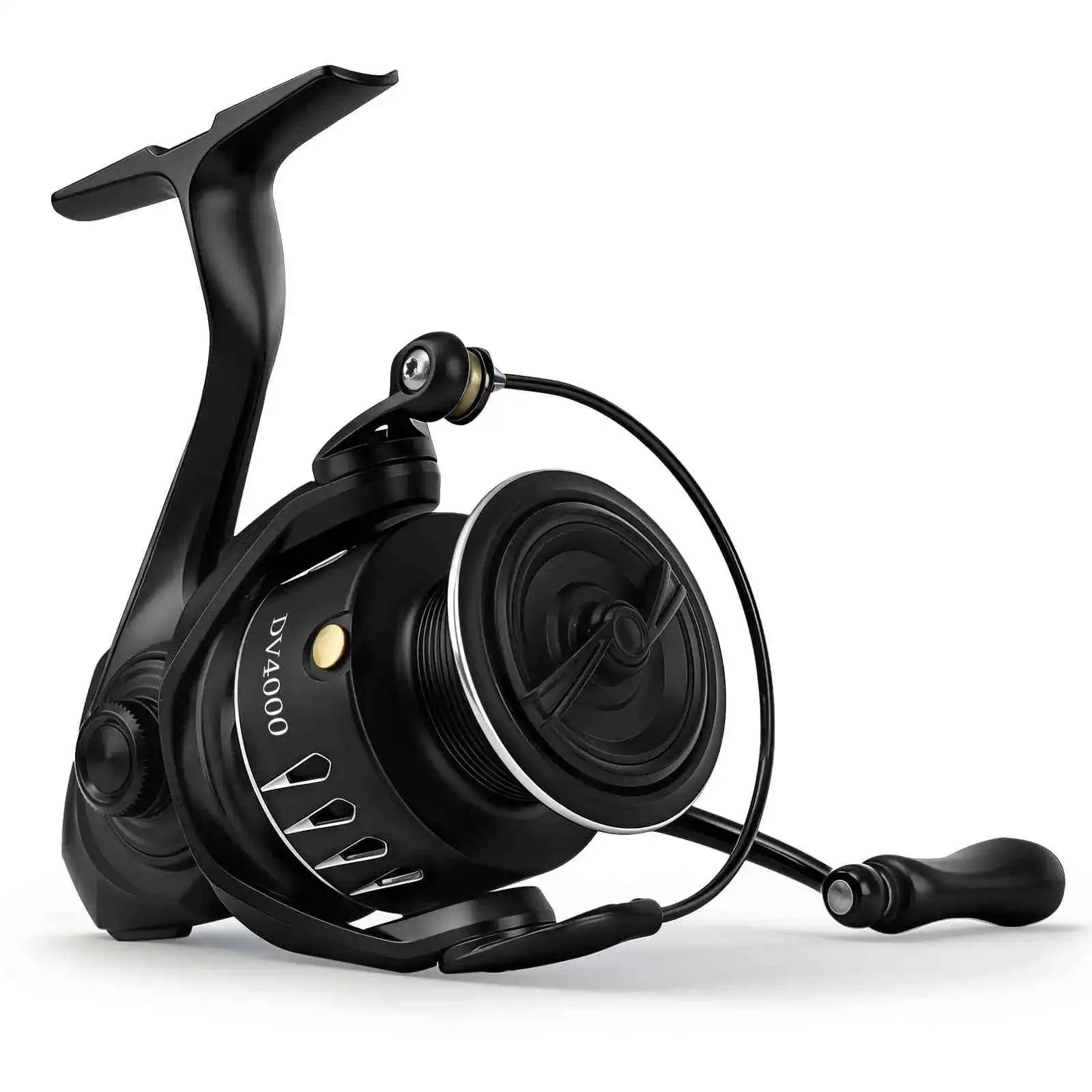 LK2000 Spinning Reel - 5.1:1 Gear Ratio, 5+1 Bearings, 18lb Max Drag, 8.9oz, Ambidextrous | Jenseits