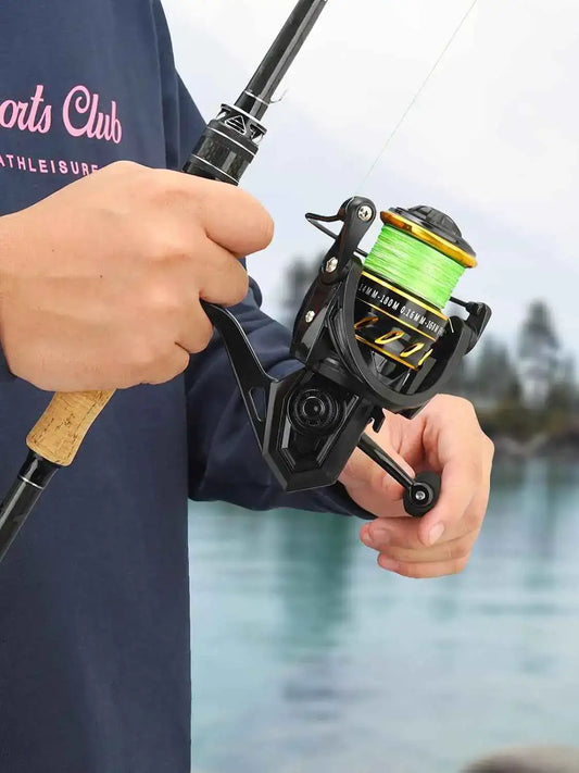 LK2000 Spinning Reel - 5.1:1 Gear Ratio, 5+1 Bearings, 18lb Max Drag, 8.9oz, Ambidextrous | Jenseits