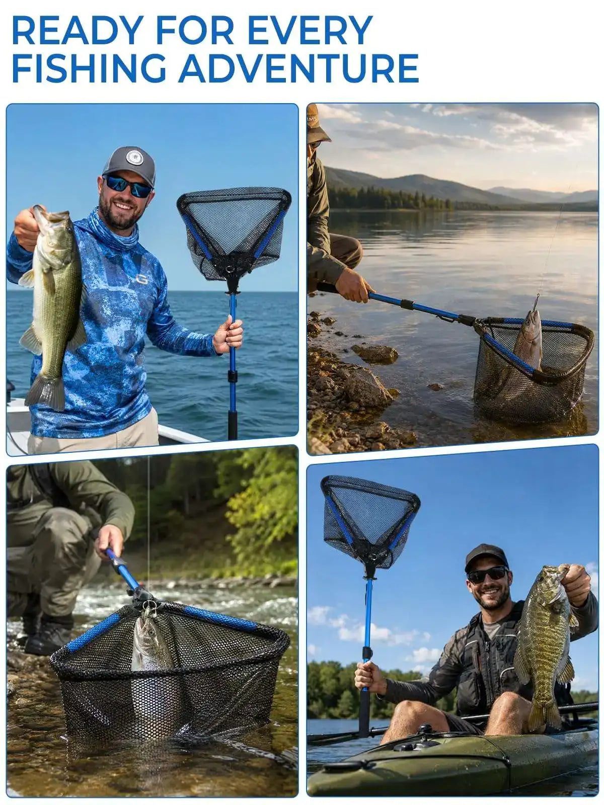 Foldable Fishing Landing Net